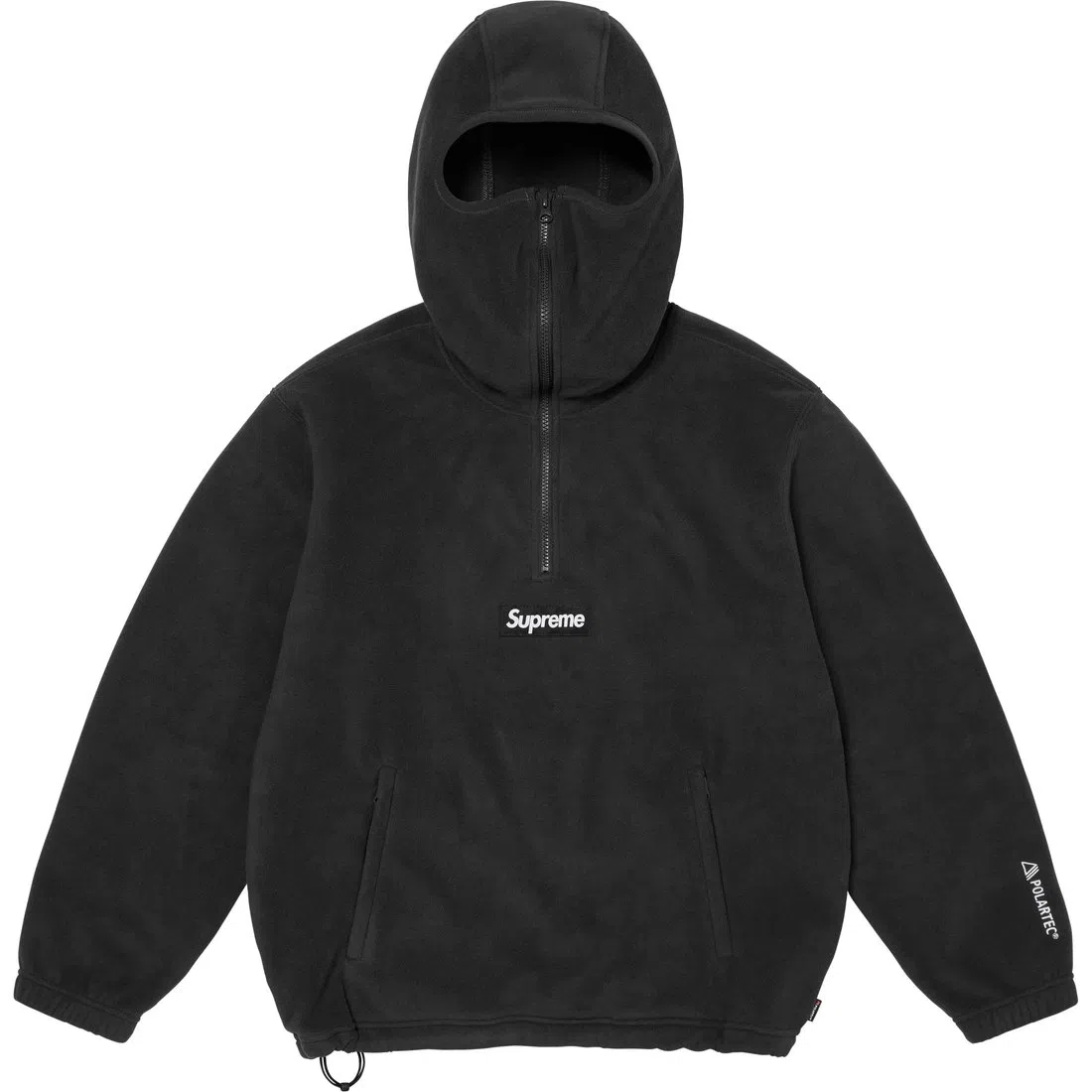 Supreme x Polartec FW24 Facemask Half Zip Hooded Sweatshirt