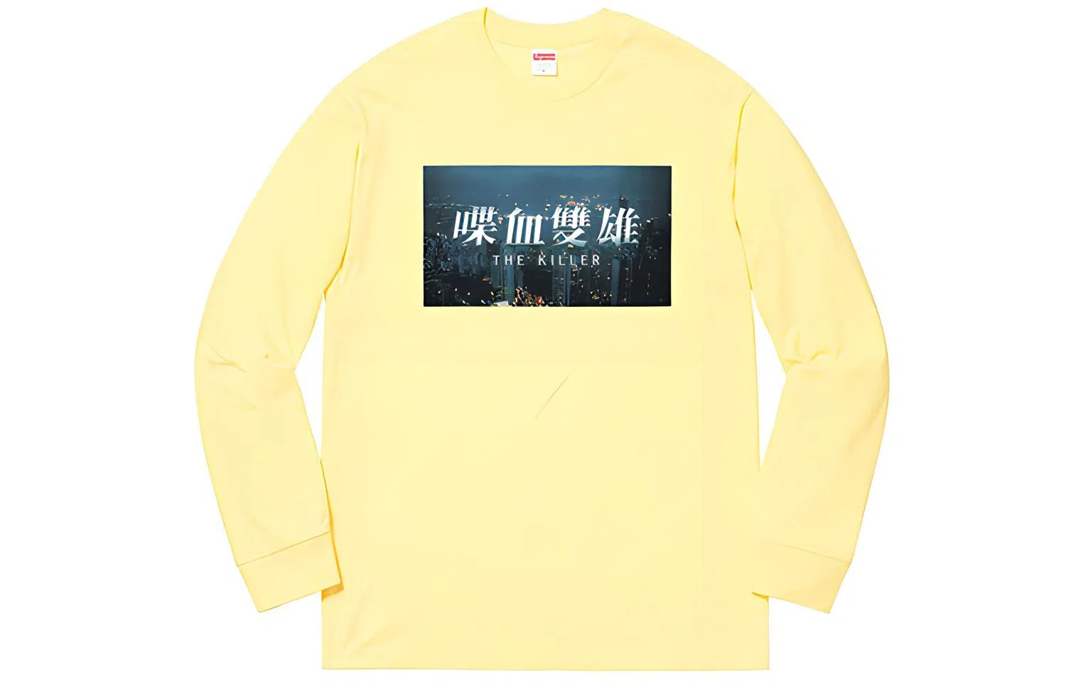 Supreme FW18 The Killer LS Tee Pale Yellow T