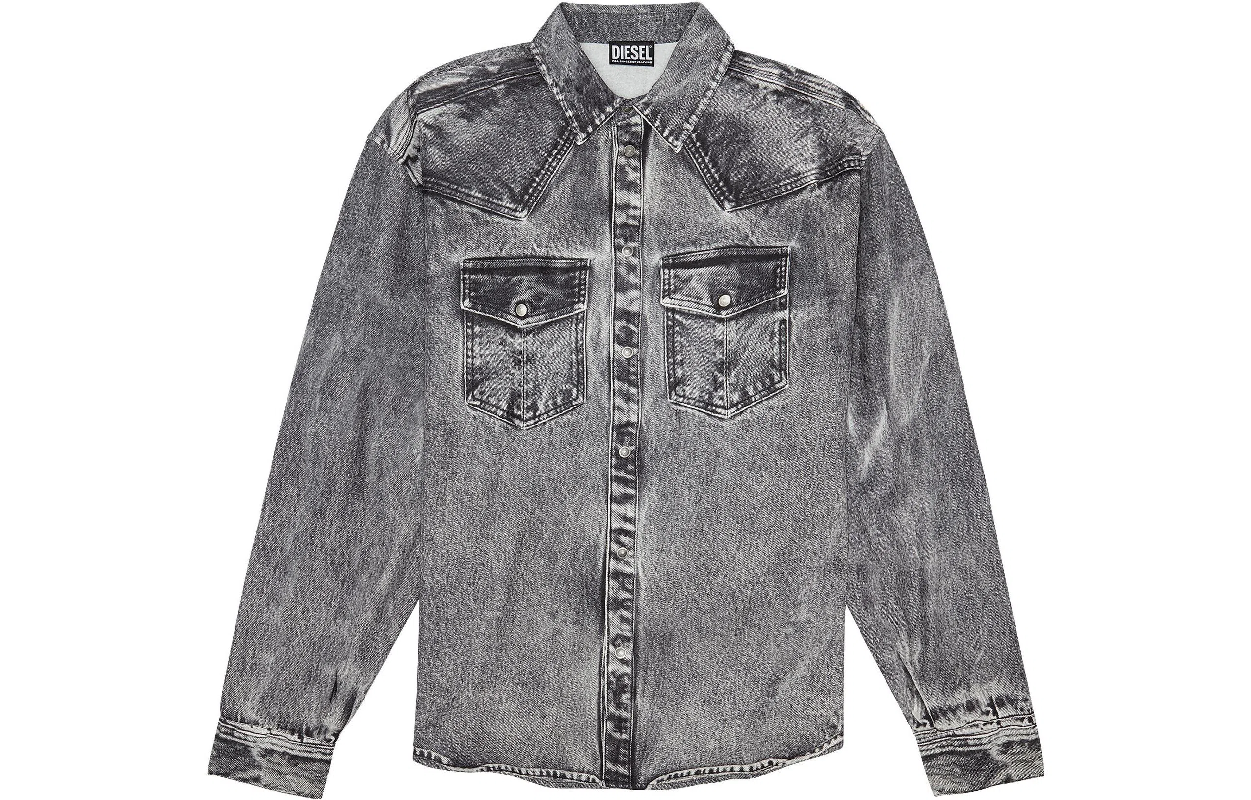 DIESEL FW22 Denim Jacket Grey