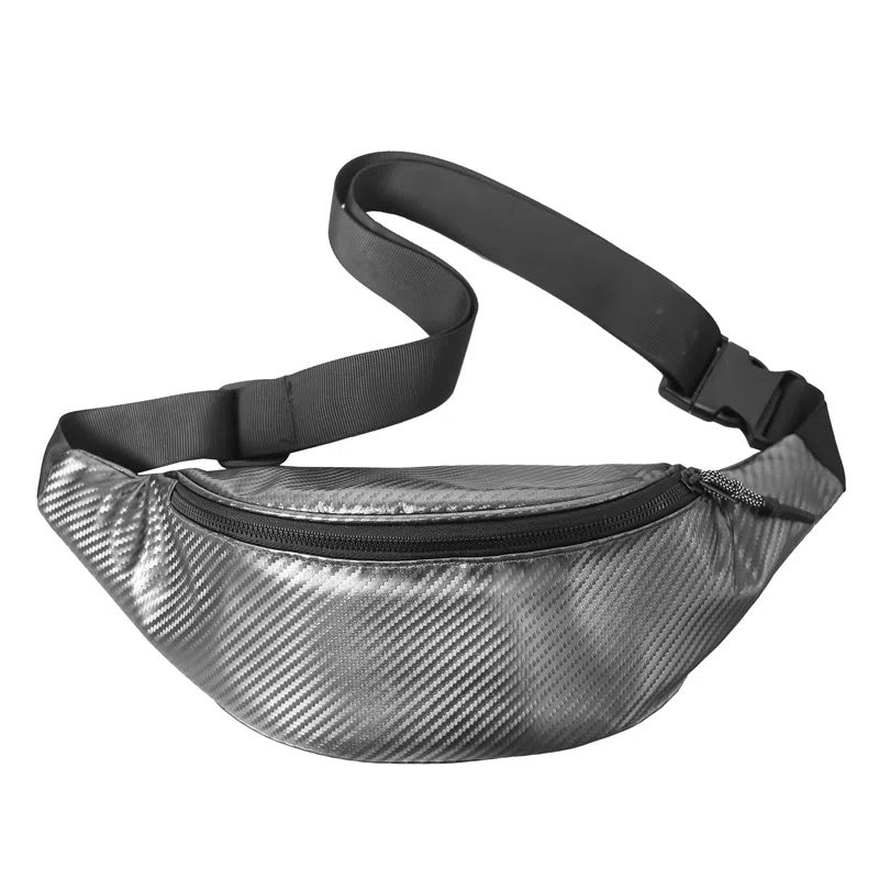 OUZIHUANG Waist Bag Black/Grey