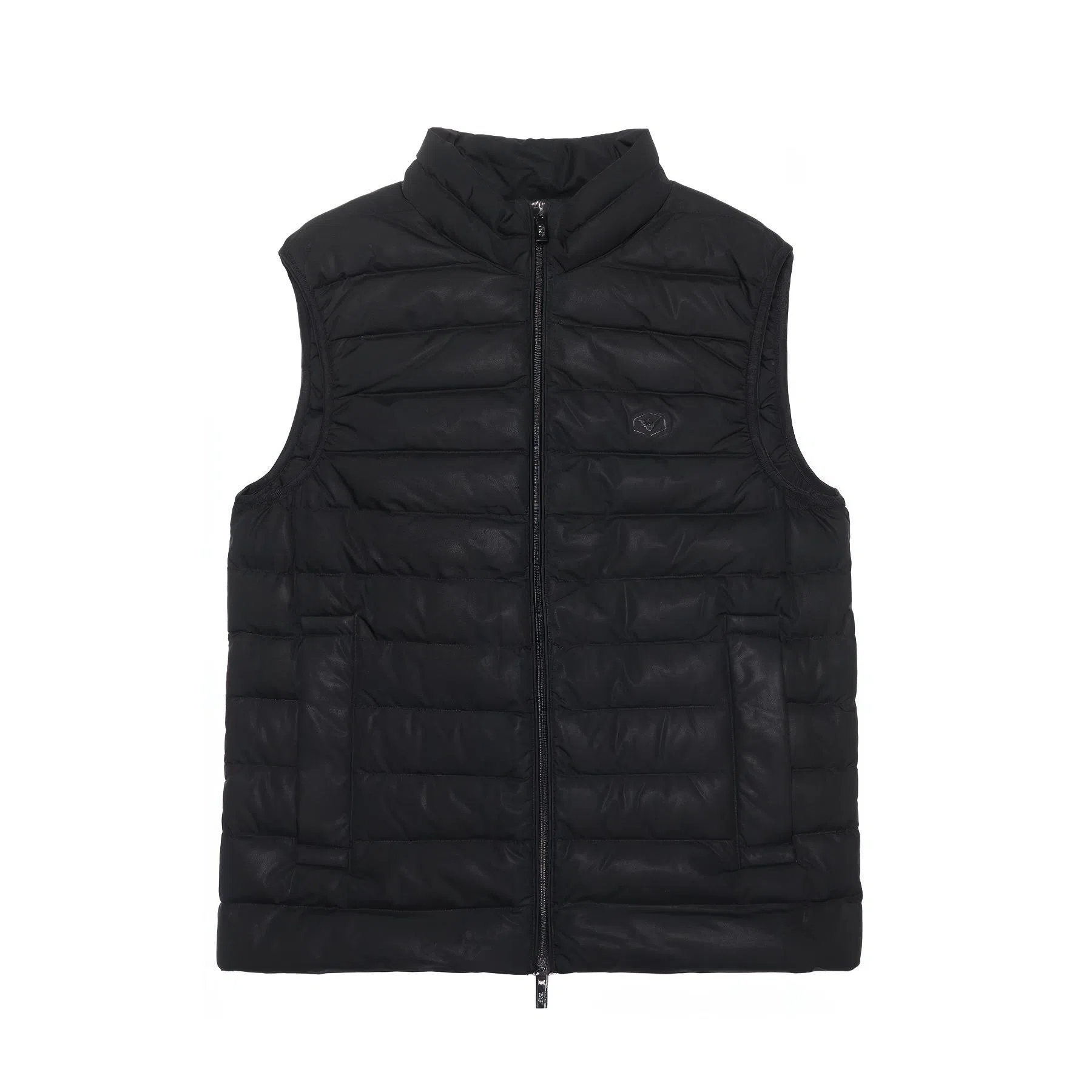 Emporio Armani Quilted Down Vest Black