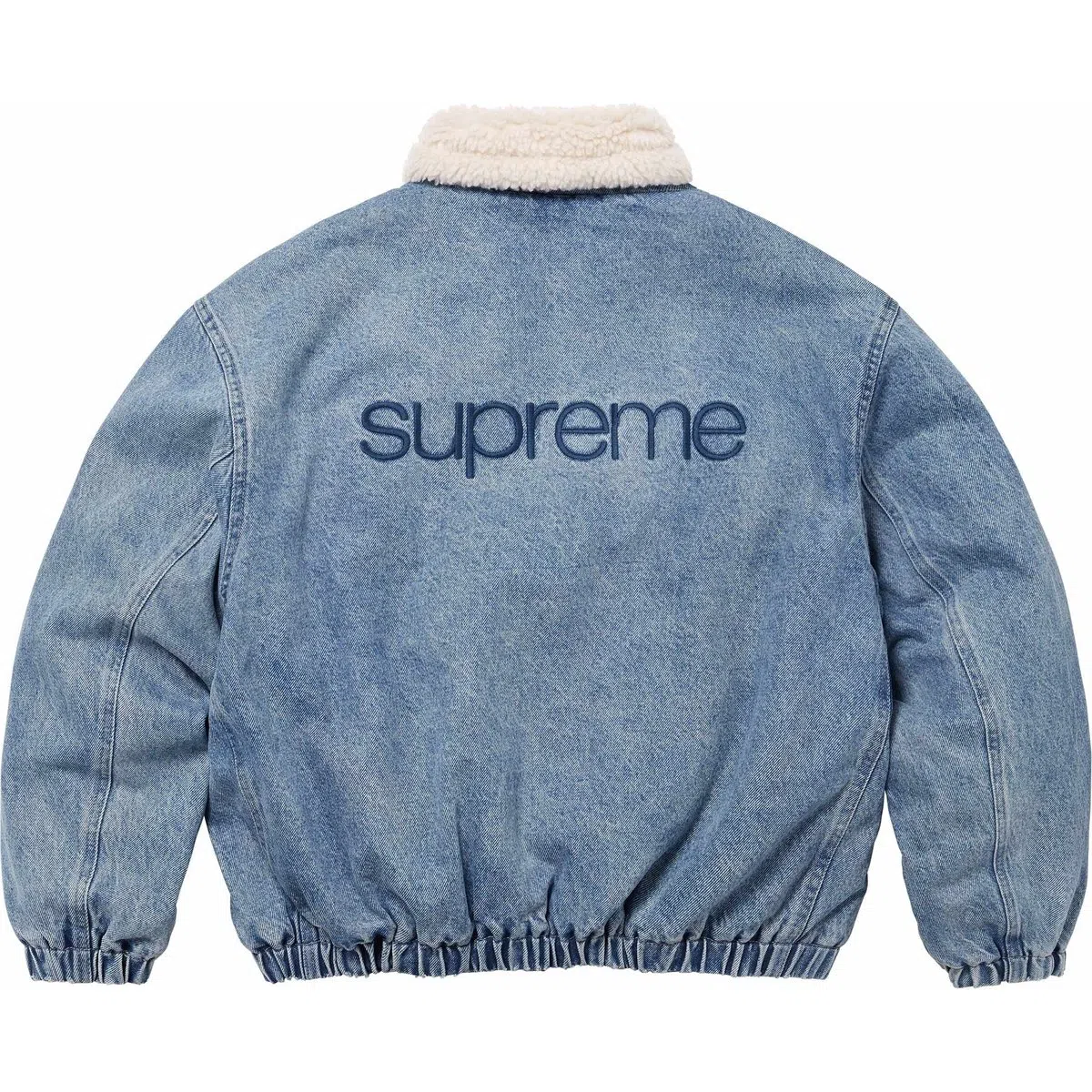 Supreme FW24 WEEK6 Faux Shearling Lined Bomber Jacket