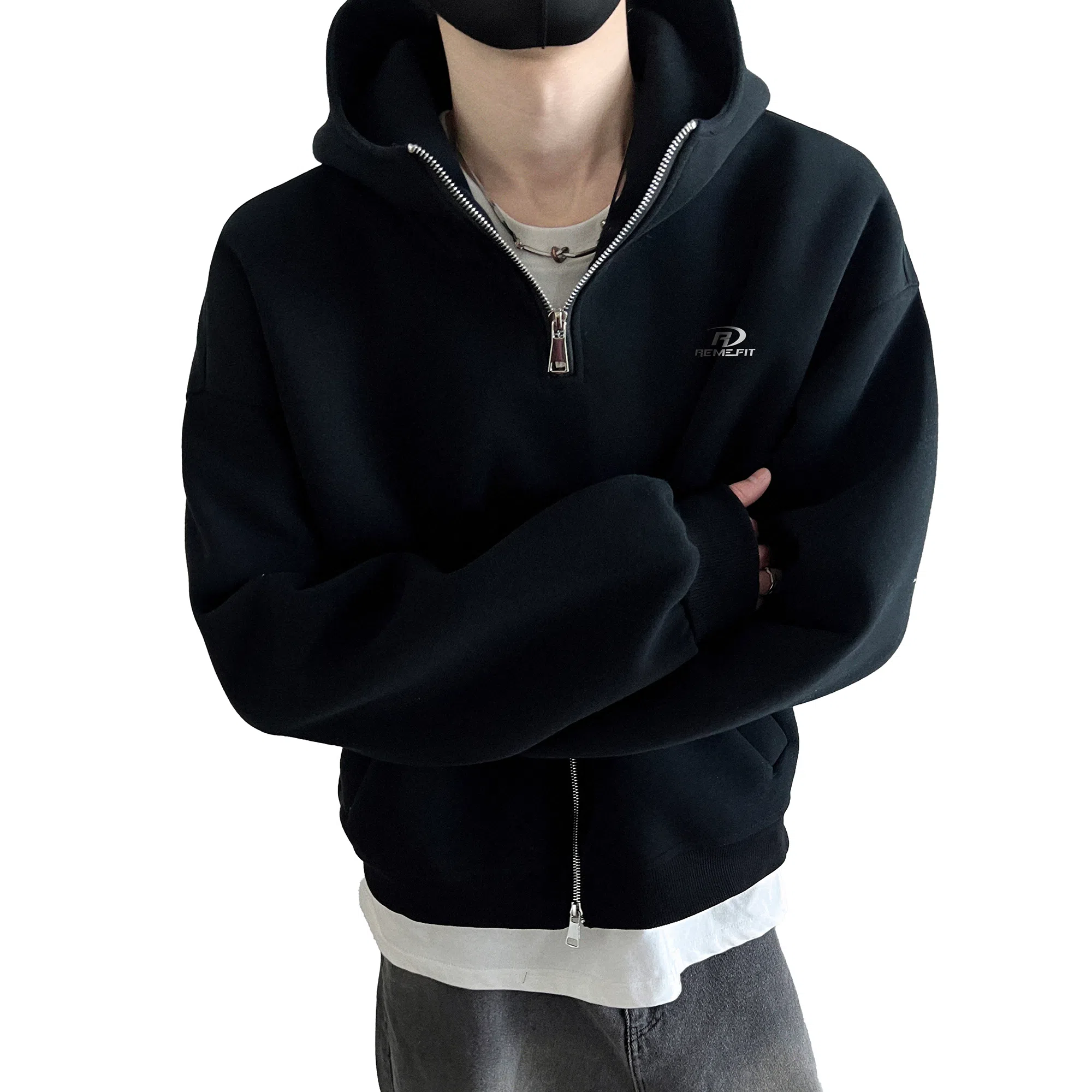 REMEFIT Half-Zip Hoodie