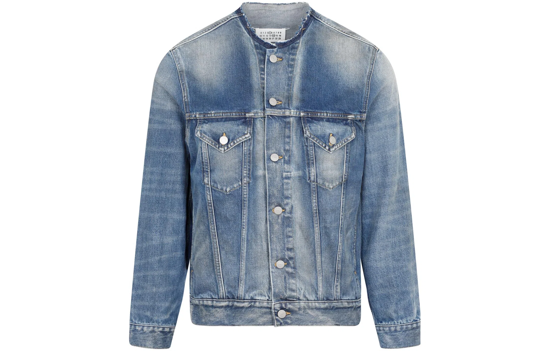 Maison Margiela FW22 Denim Jacket Blue