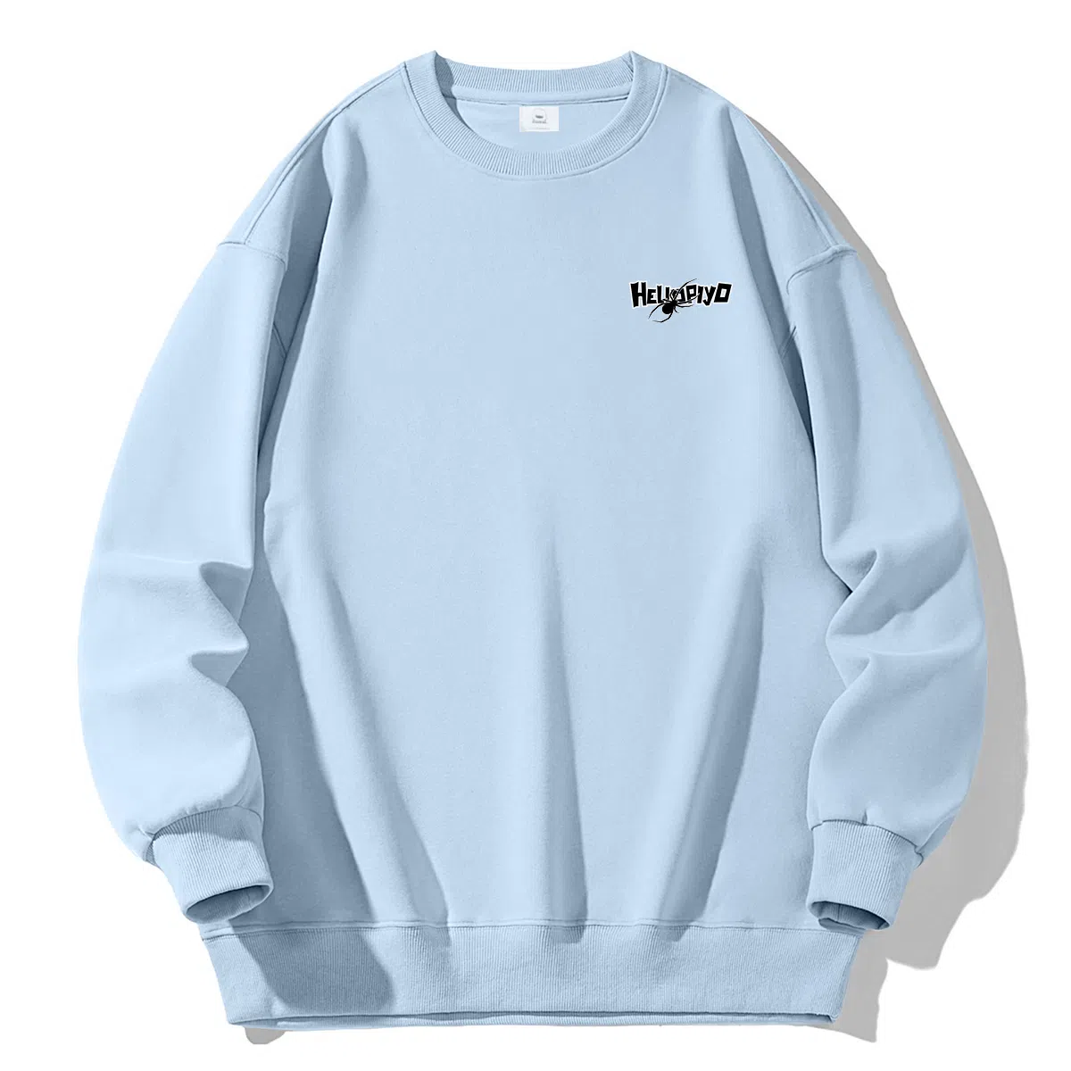 PIYOPIYO Loose Letter Retro Sweatshirt