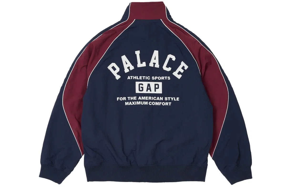 GAP x PALACE Nylon Track Top Navy