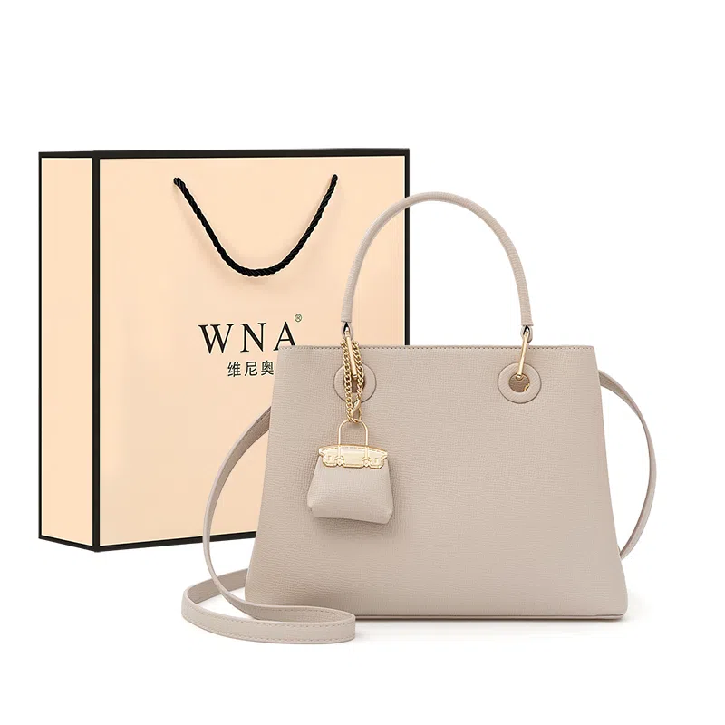 维尼奥 品牌通勤简约设计妈妈包高级质感休闲百搭大气女包优雅实用托特包 合成革 手提包单肩斜挎 常规 女款 多色