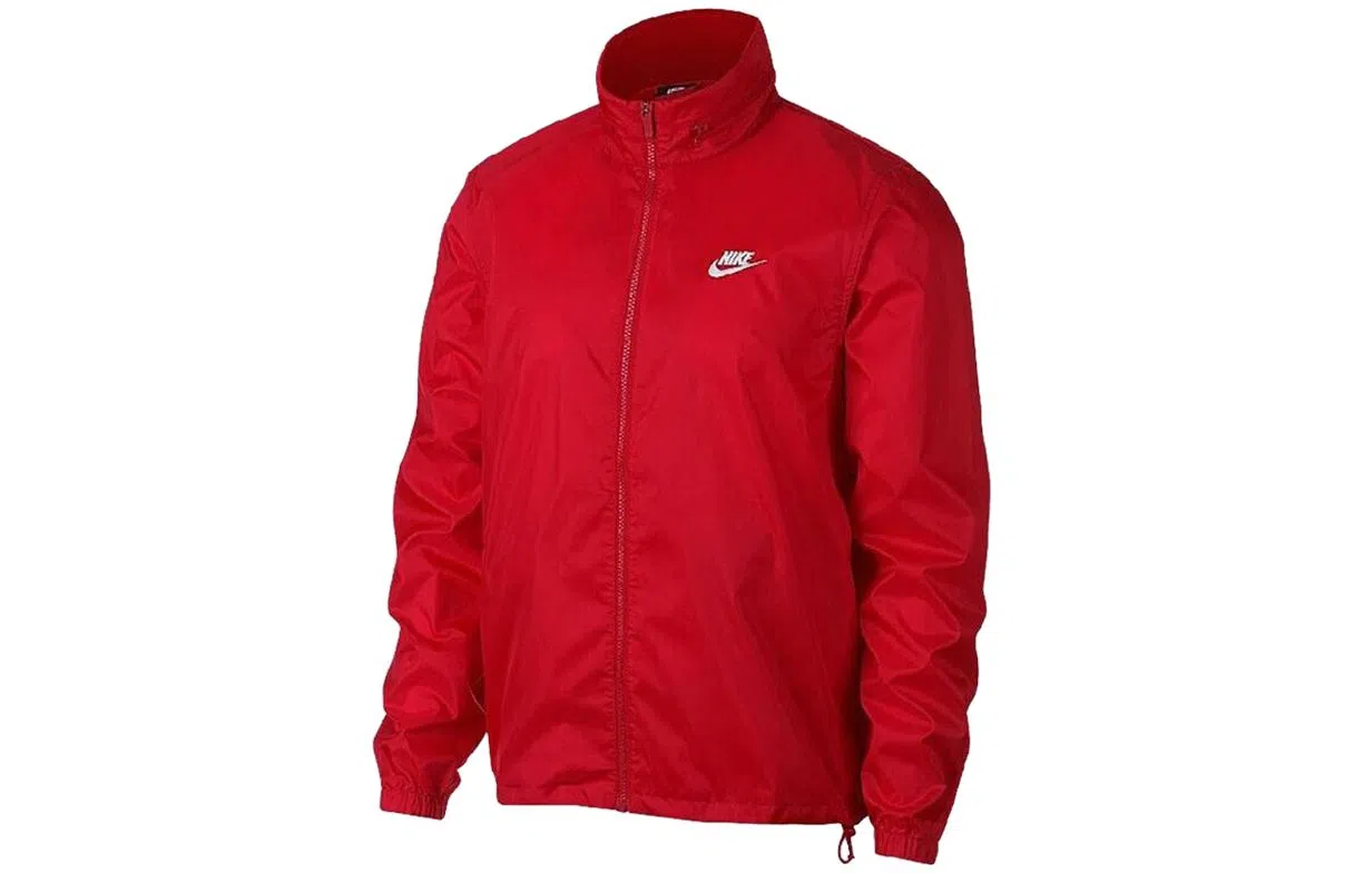 Nike Logo Track Jacket Red