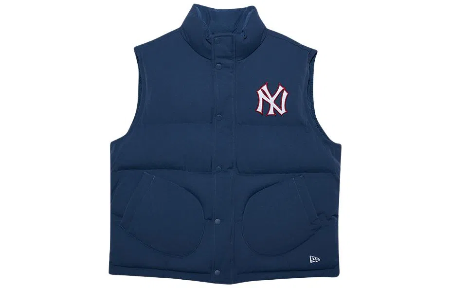New Era FW23 Logo Vest Navy