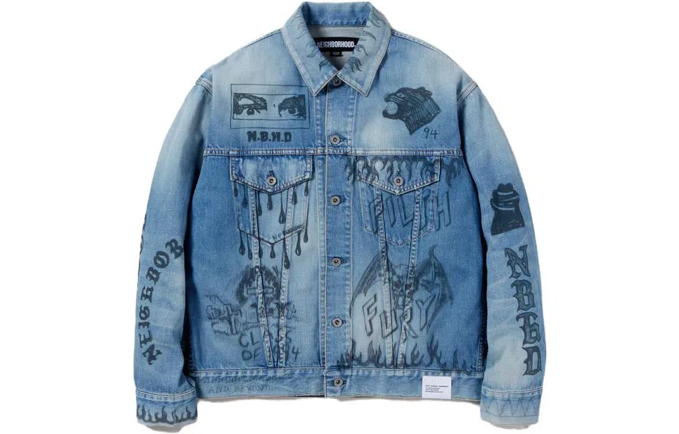 NEIGHBORHOOD FADE DENIM TYPE-3 JACKET