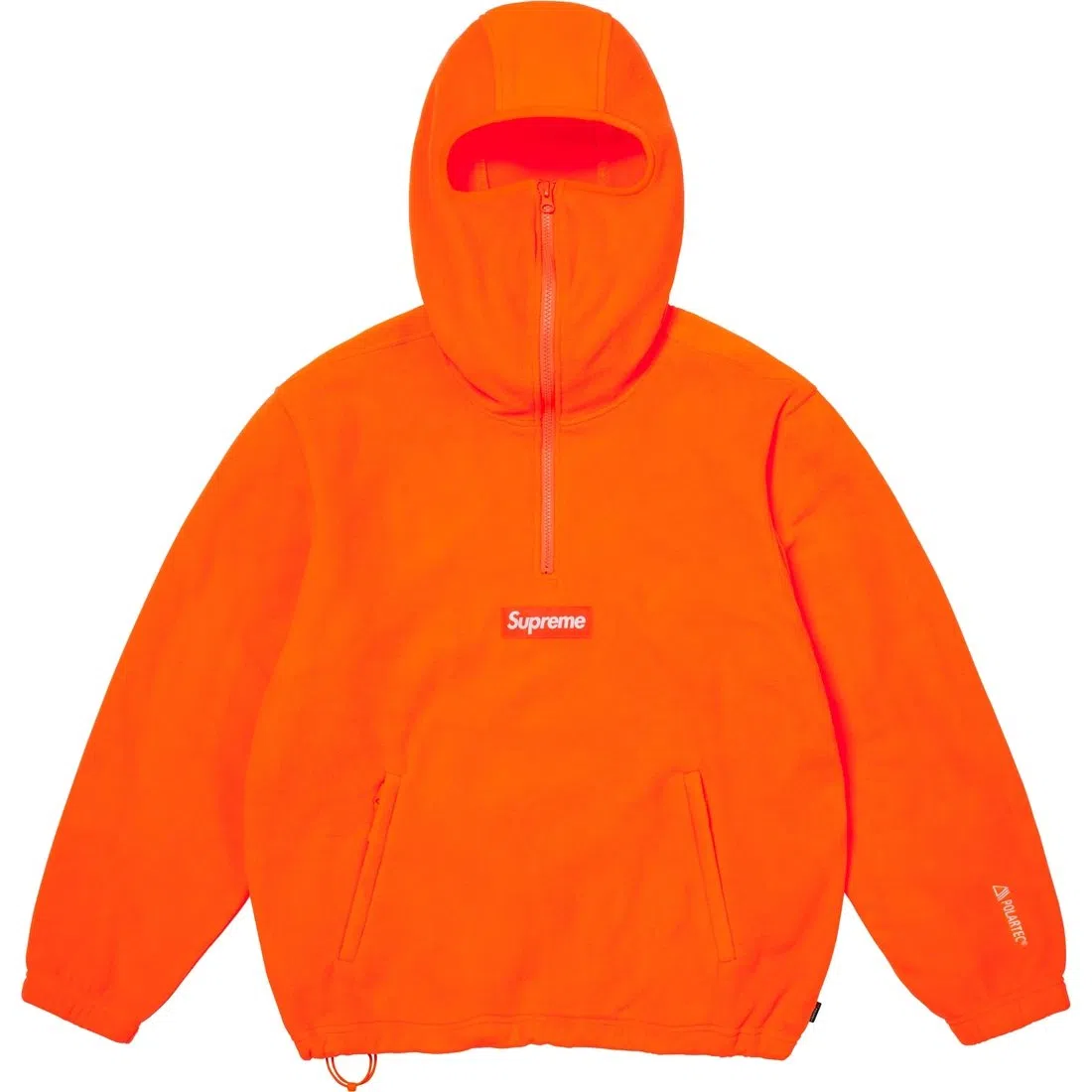 Supreme x Polartec FW24 Facemask Half Zip Hooded Sweatshirt