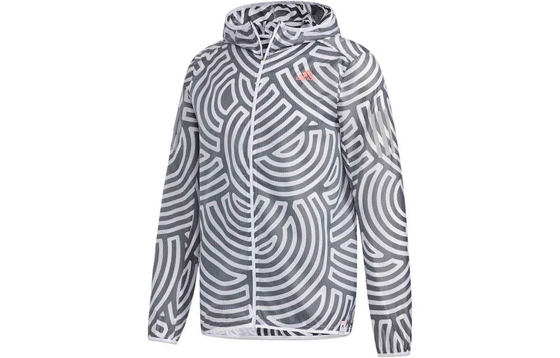 adidas x HIROKO Logo Hoodie Jacket Grey