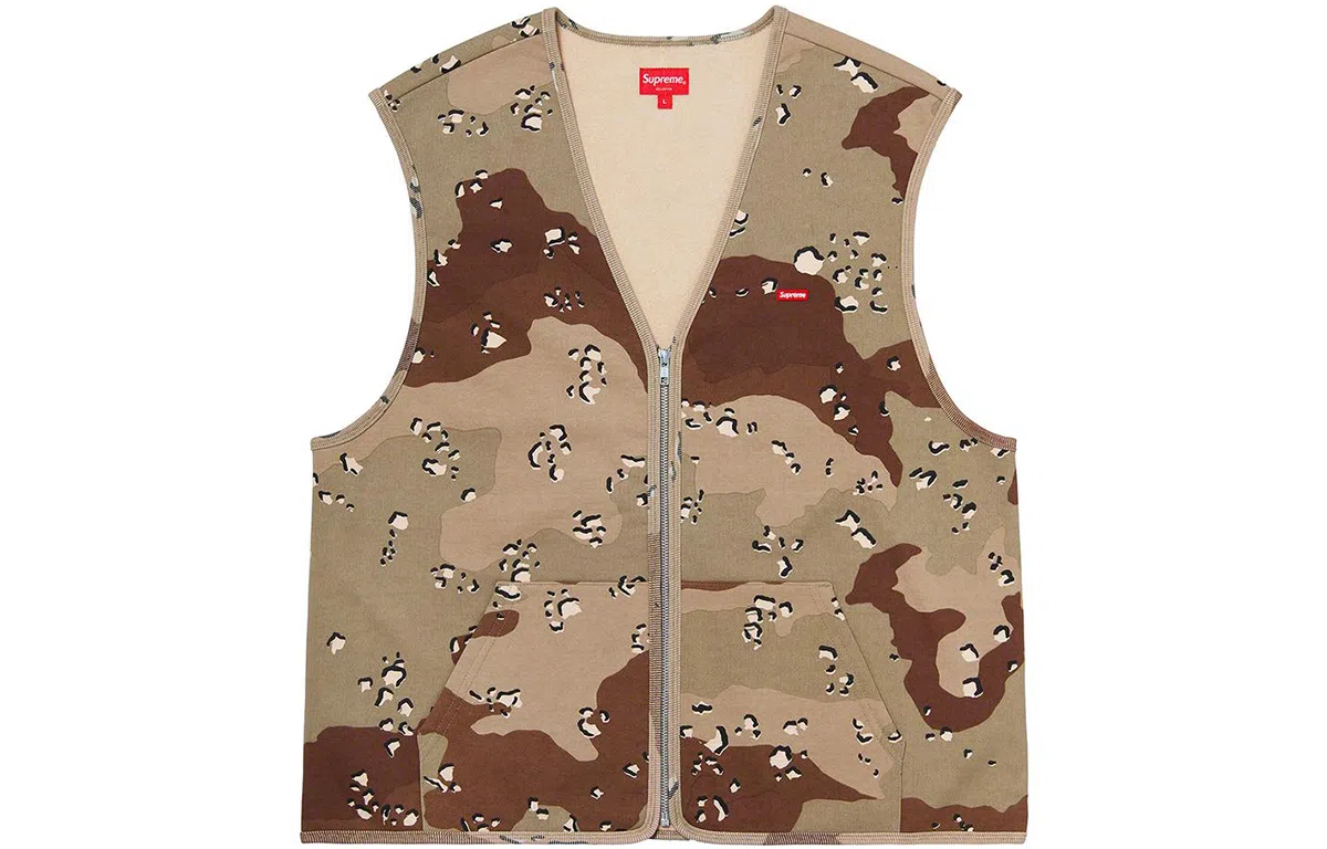 Supreme FW20 Week 1 Zip Up Sweat Vest