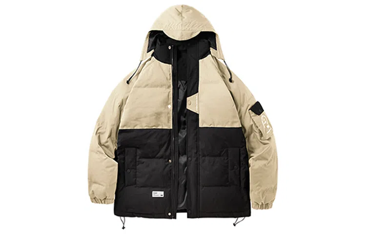 PSO Brand Colorblock Down Jacket