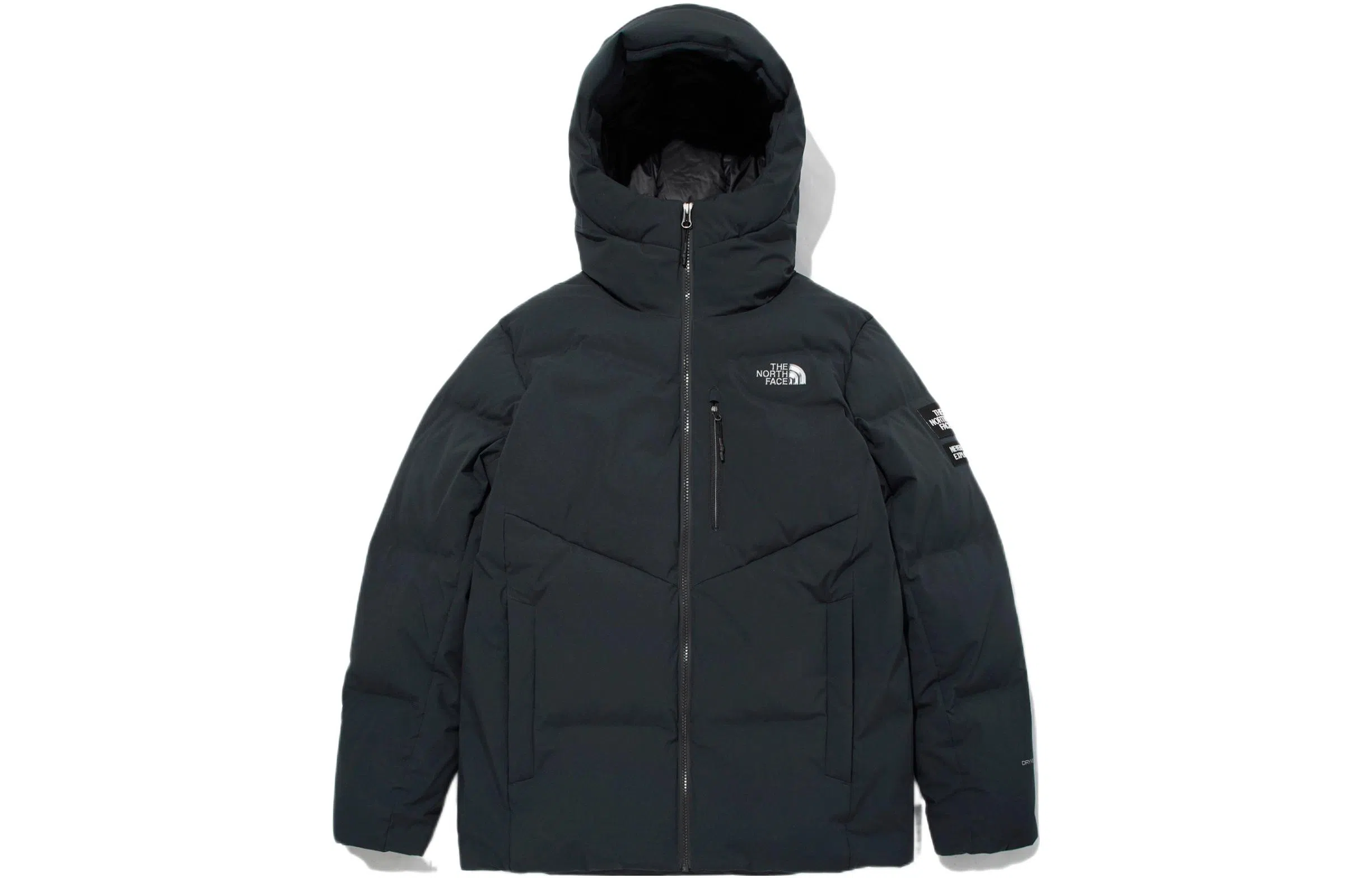 The North Face Logo Print Hoodie Jacket Black