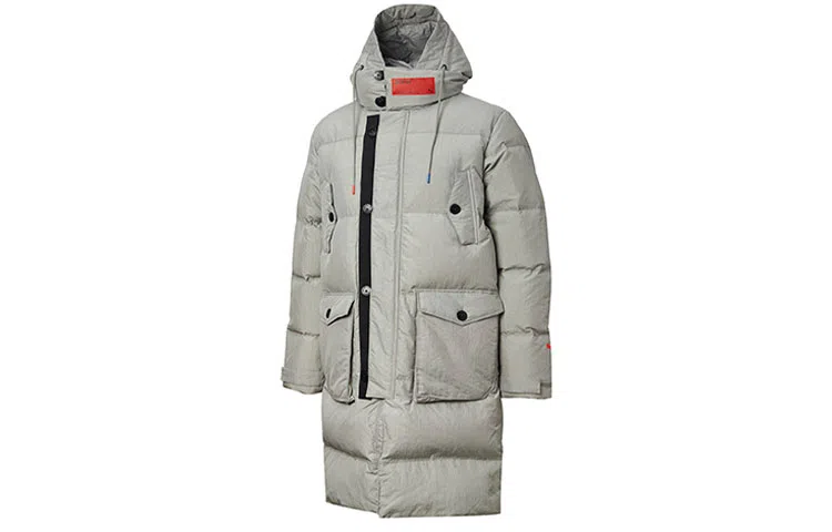 Puma x ATTEMPT Hooded Down Jacket Grey