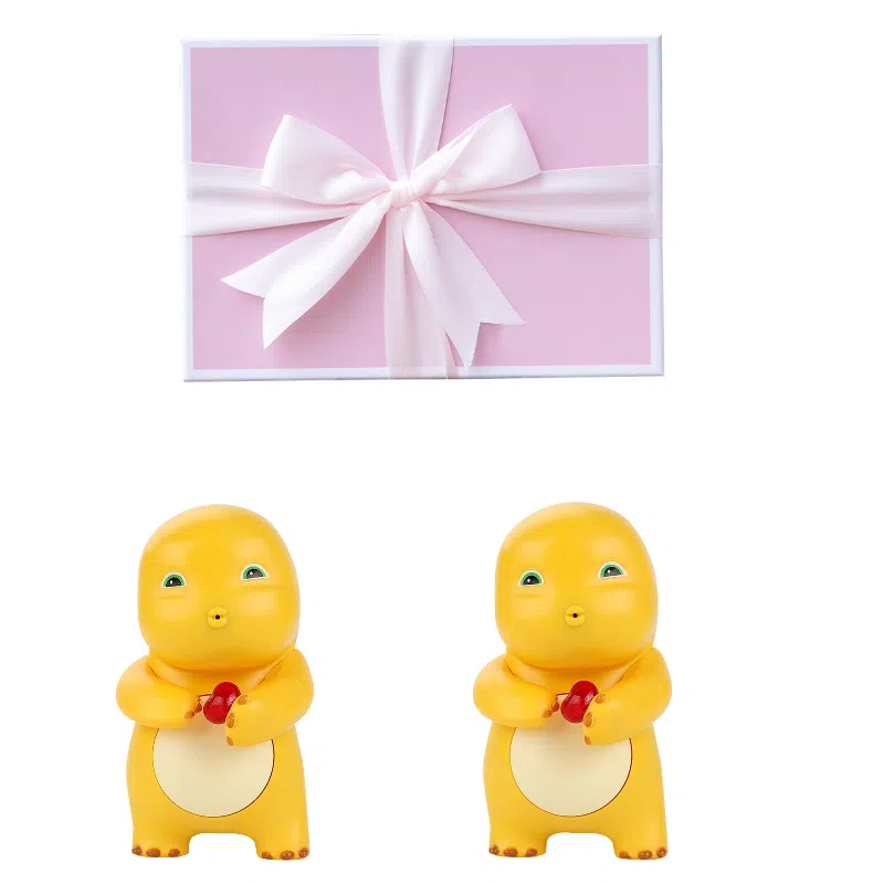 摩卡丘 奶龙 录音道具 发声发光 安全材质 萌趣造型 精美礼盒 个性留言 玩具