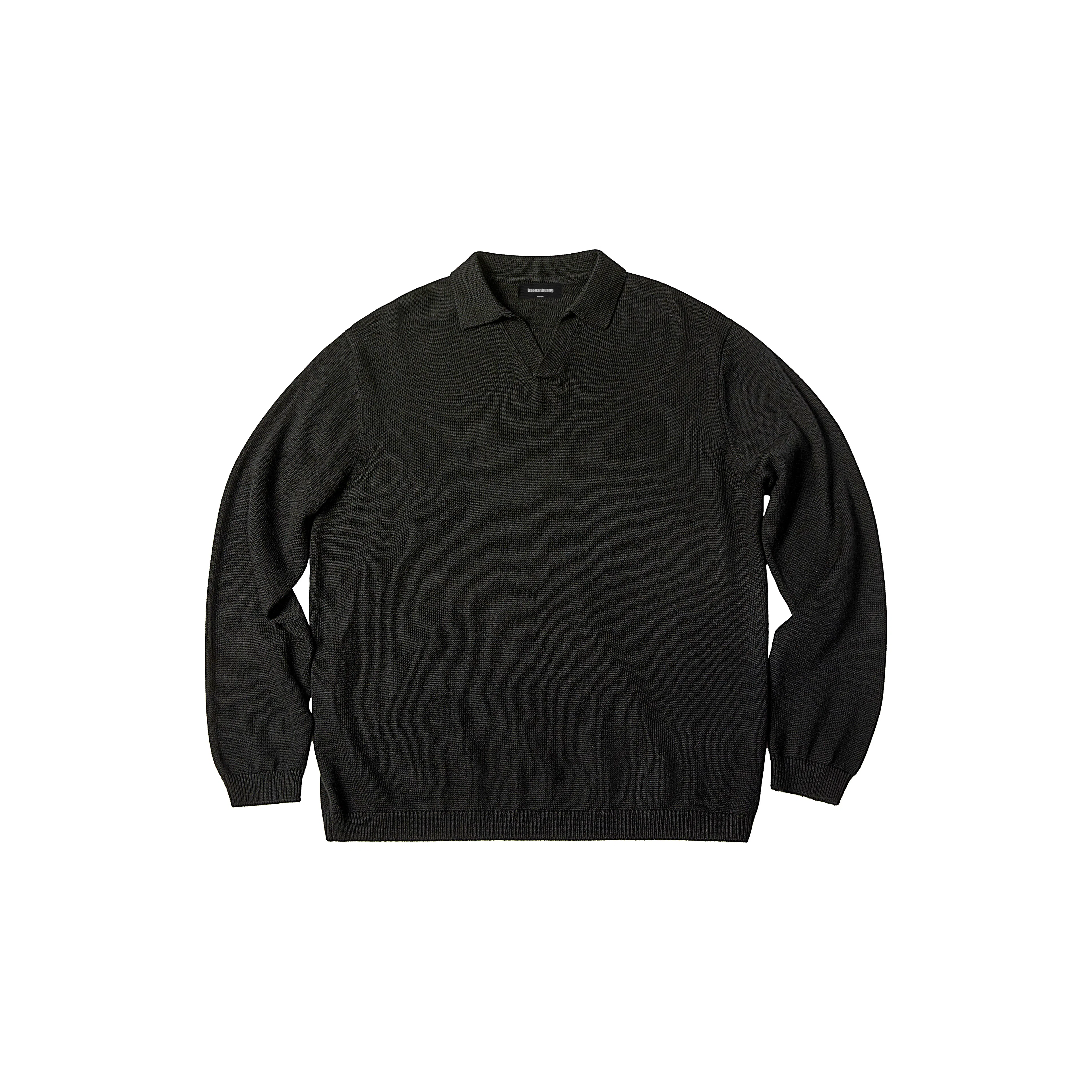 haonanhuang Sweater Black