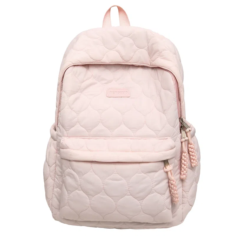 醇龙 设计感百搭简约学生 涤纶（聚酯纤维） 书包背包双肩包 女款 多色