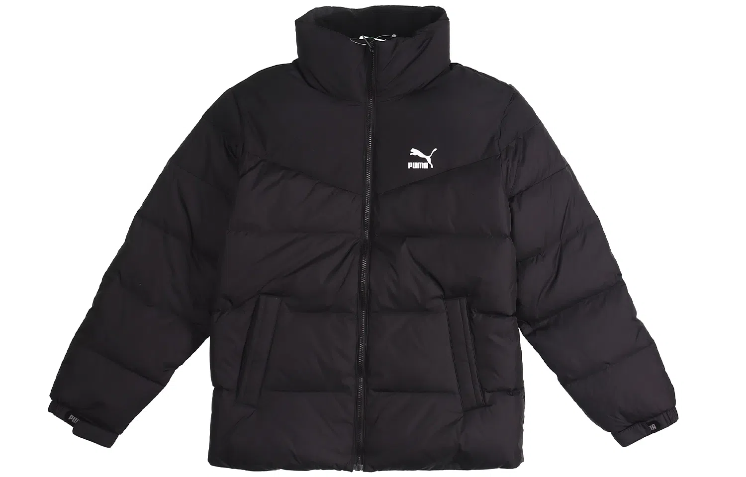 PUMA Stand Collar Down Jacket Black