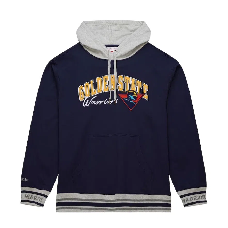 Mitchell & Ness x NBA Golden State Warriors Hoodie Navy