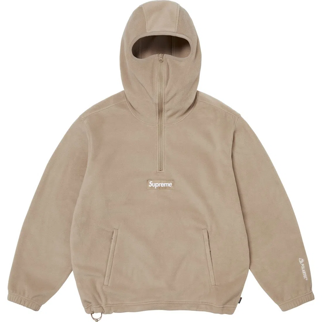 Supreme x Polartec FW24 Facemask Half Zip Hooded Sweatshirt