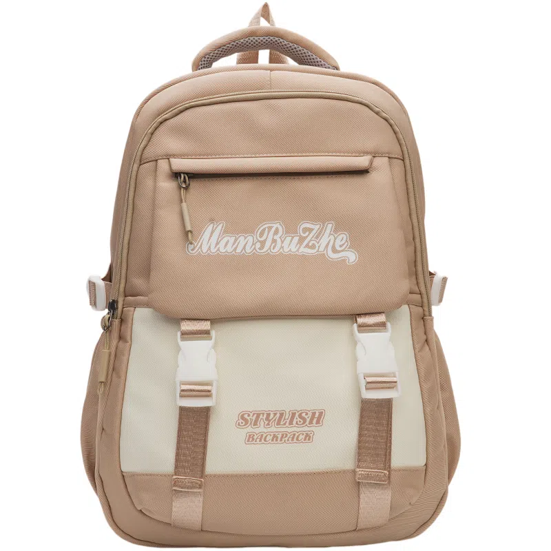 醇龙 减负书包大容量多隔层百搭背包书包 尼龙 双肩包 常规 男女同款情侣款 多色