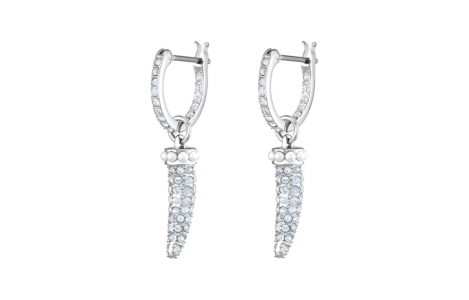 Swarovski Polar Bestiary Antler Earrings Multicolor