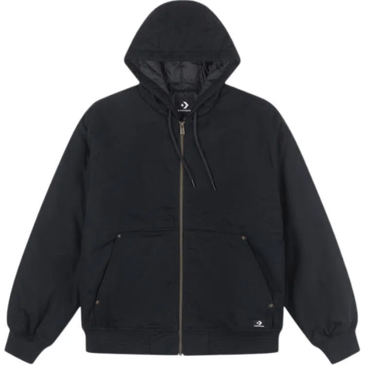 Converse Hoodie Jacket Black