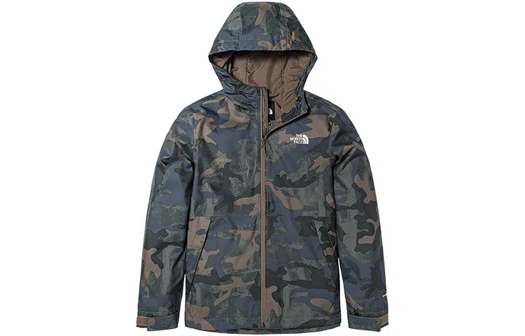 The North Face Black Camo Jacket