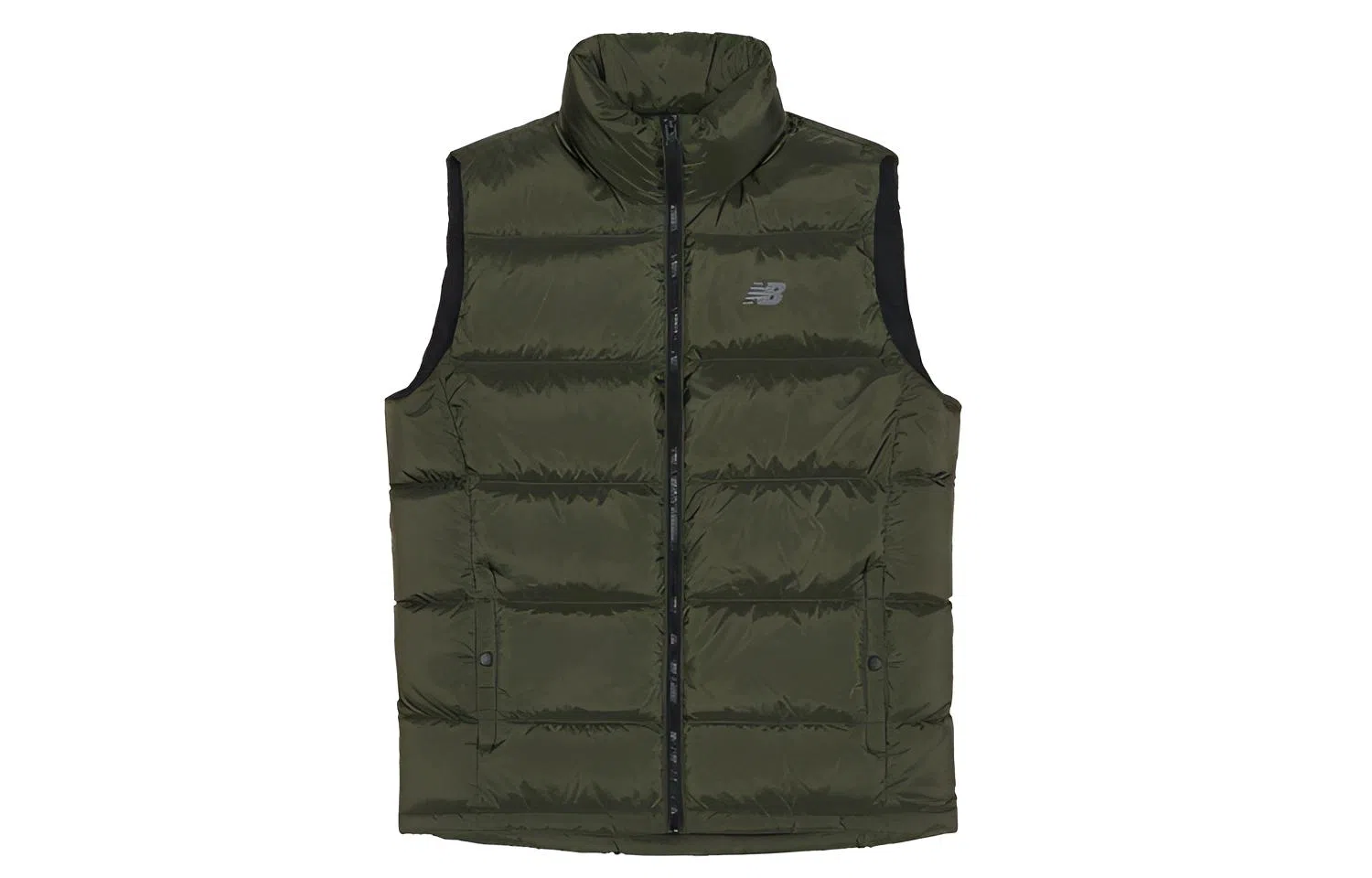 New Balance Down Vest Military Green