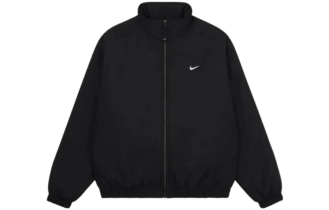 Nike Logo Zip Jacket Black