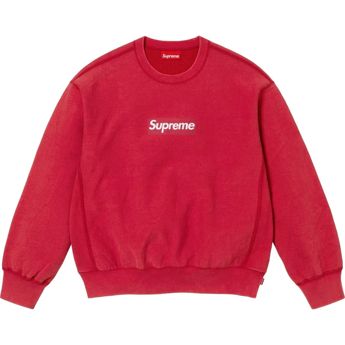 Supreme SS25 Washed Box Logo Crewneck