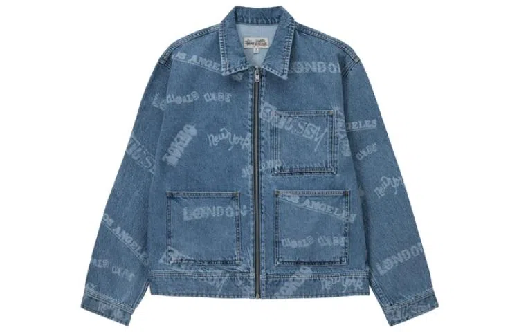 Stussy Worldwide Zip Work Jacket