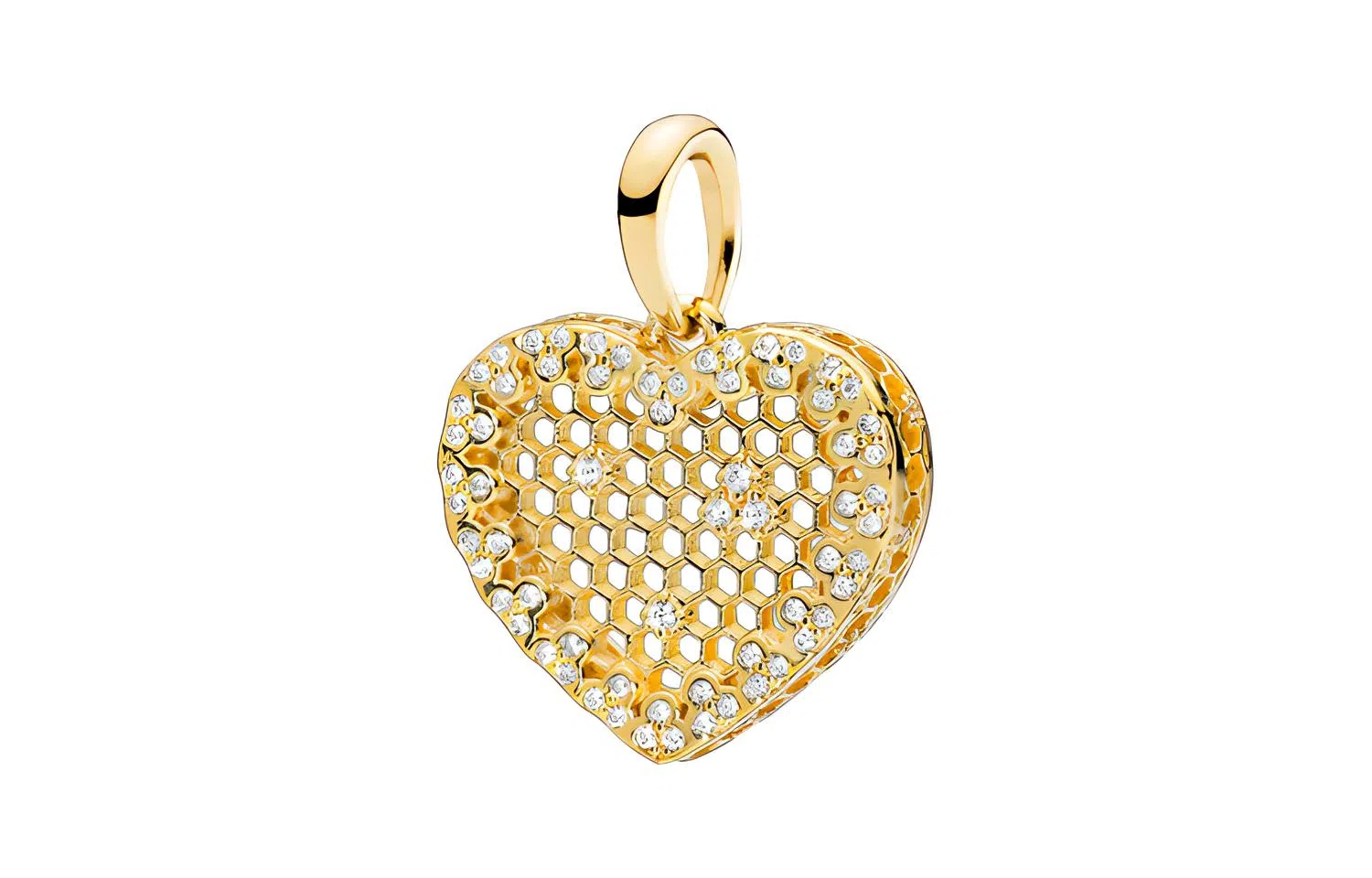 Pandora Shine Honeycomb Lace Pendant