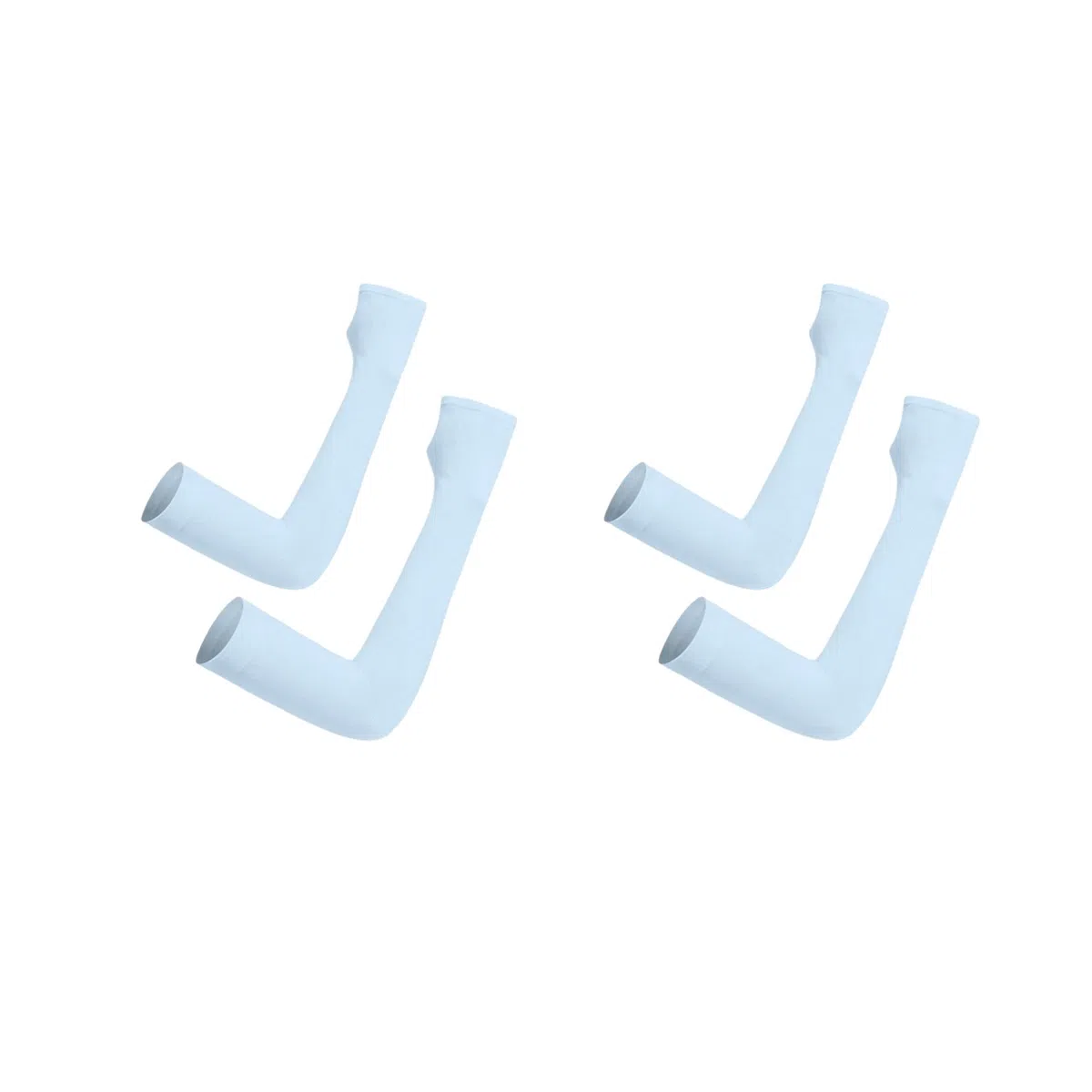 冠辉 夏季冷感冰袖户外防紫外线袖套开车骑行运动护臂 套冰袖骑行户外开车防紫外线薄冰丝护臂长款 锦纶 防晒袖 男女同款情侣款