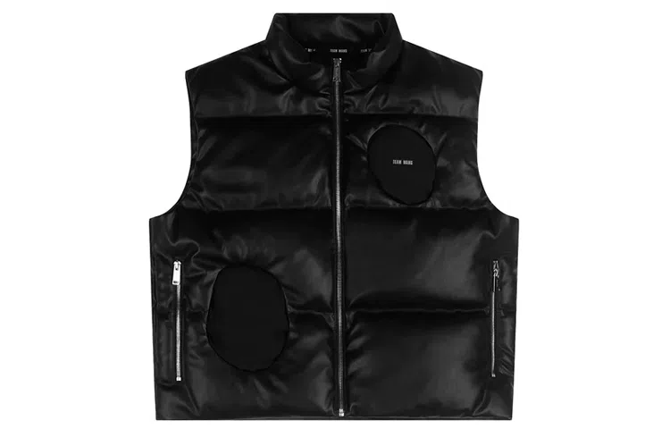 TEAM WANG Puffer Vest Black