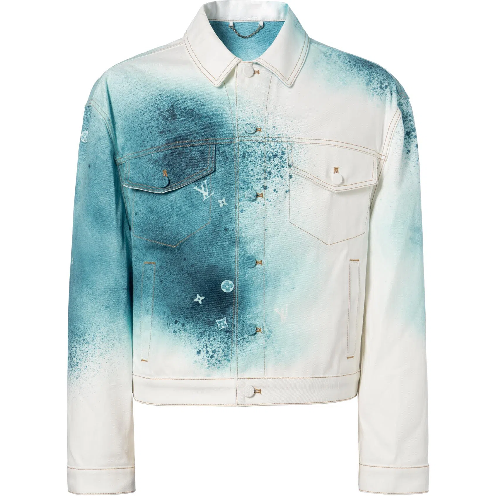 Louis Vuitton SS23 Denim Jacket White