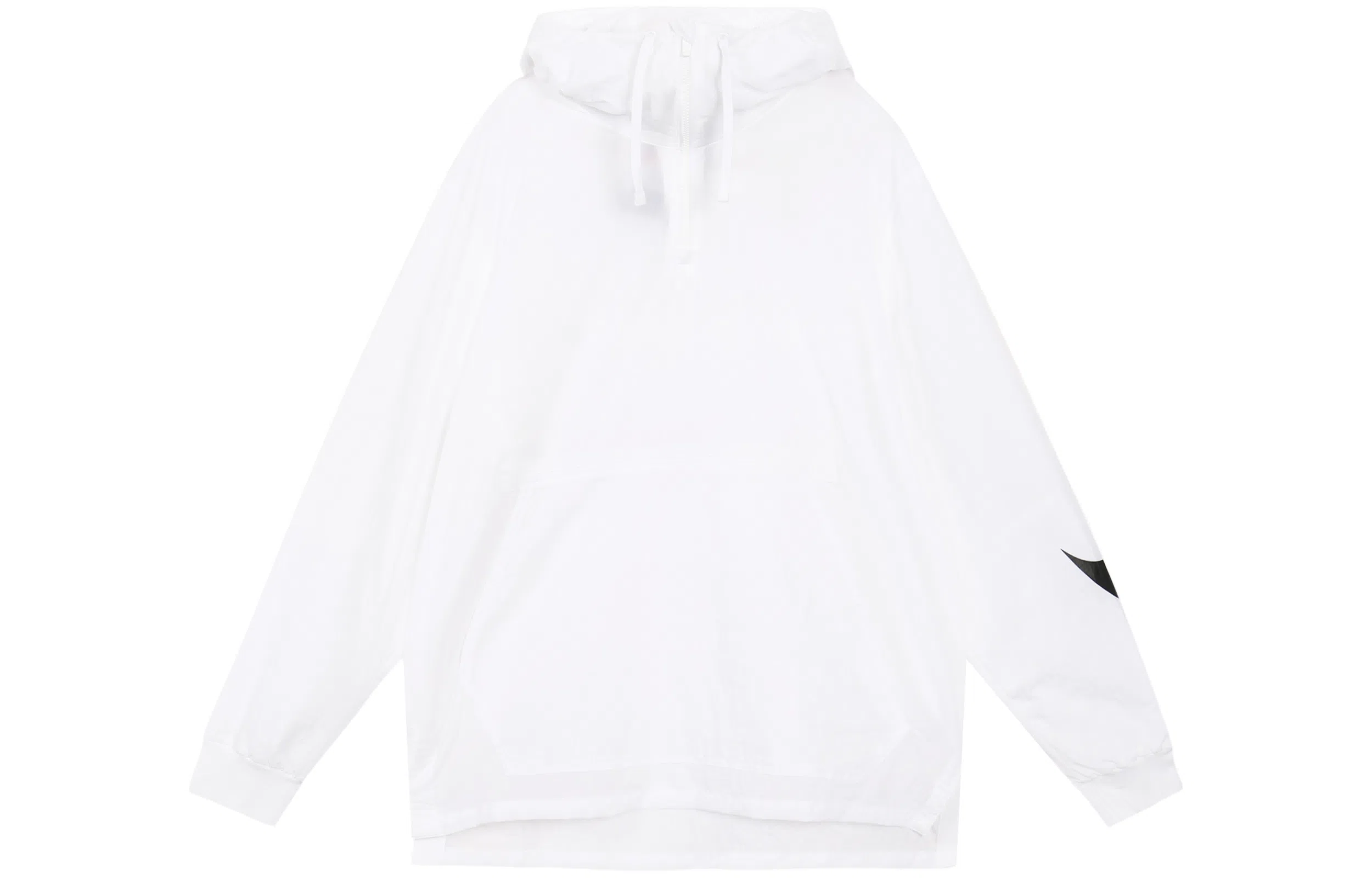 Nike Big Swoosh Half-Zip Hoodie White