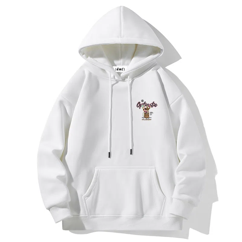 【dme】 日系休闲潮流连帽重磅原创印花百搭卫衣 男女同款