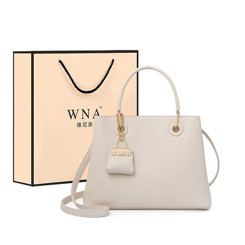 维尼奥 品牌通勤简约设计妈妈包高级质感休闲百搭大气女包优雅实用托特包 合成革 手提包单肩斜挎 常规 女款 多色