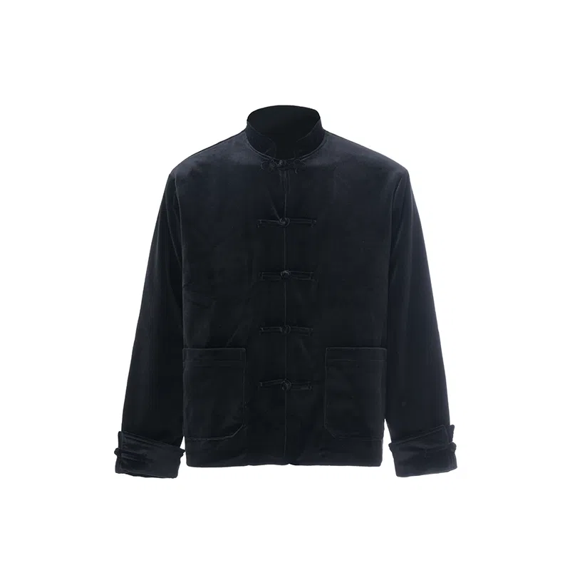 Sanshengliubu Velvet Mandarin Jacket