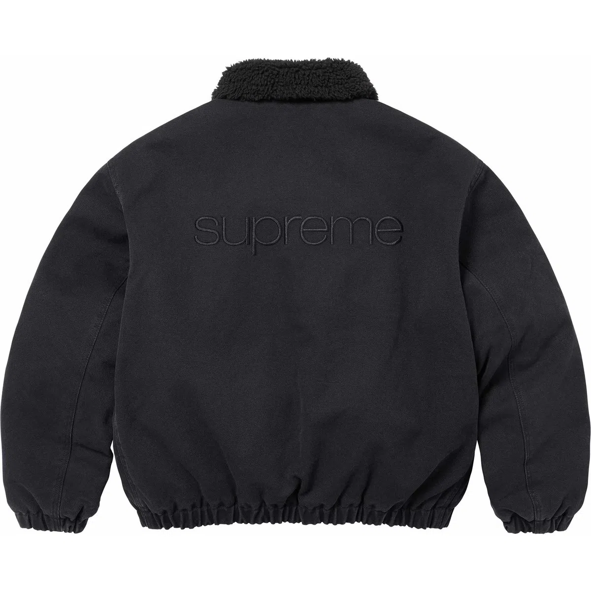 Supreme FW24 WEEK6 Faux Shearling Lined Bomber Jacket