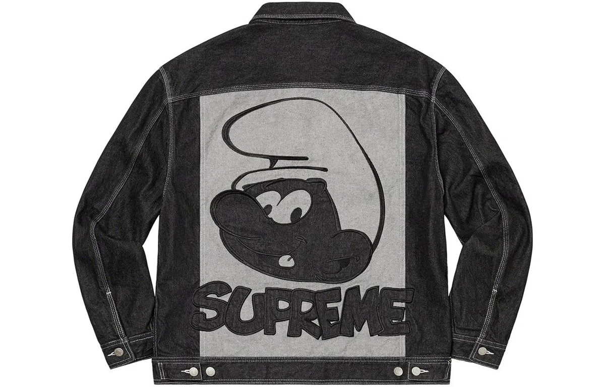 Supreme FW20 Week 1 SupremeSmurfs Denim Trucker Jacket