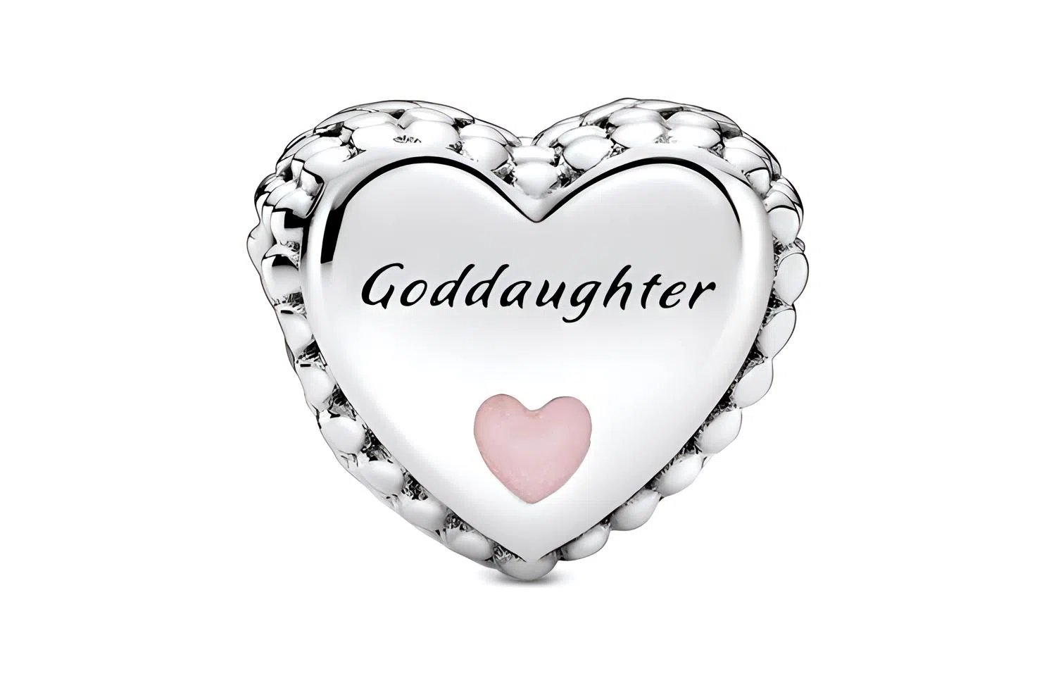 Pandora Goddaughter Heart Charm