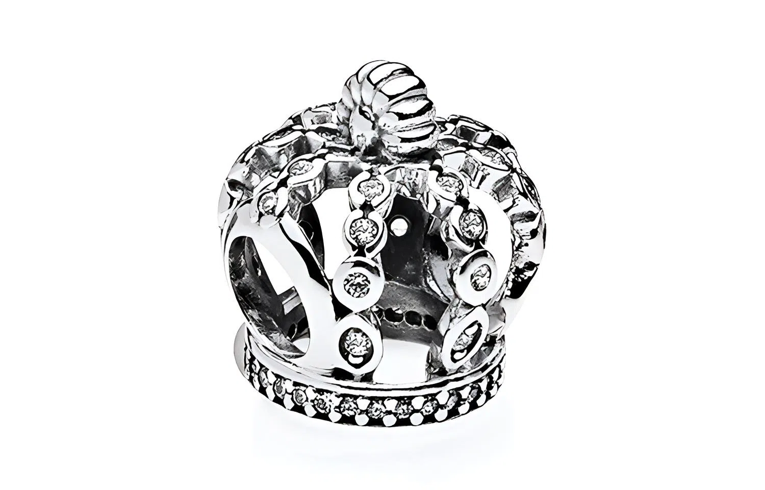 Pandora Fairy Tale Crown Charm Silver