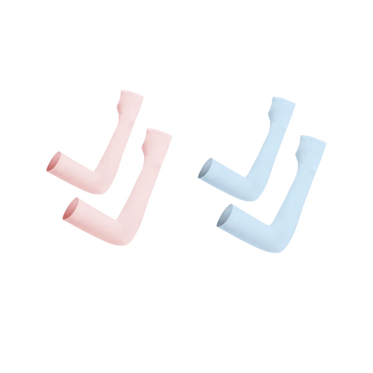 冠辉 夏季冷感冰袖户外防紫外线袖套开车骑行运动护臂 套冰袖骑行户外开车防紫外线薄冰丝护臂长款 锦纶 防晒袖 男女同款情侣款