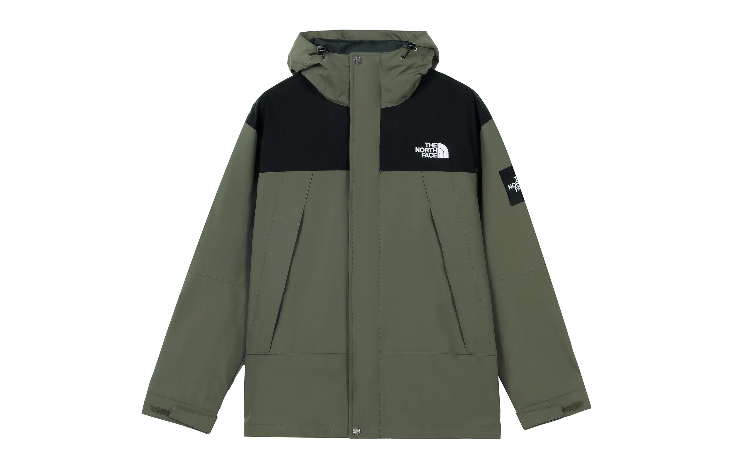 The North Face SS23 Logo Windbreaker Jacket Green