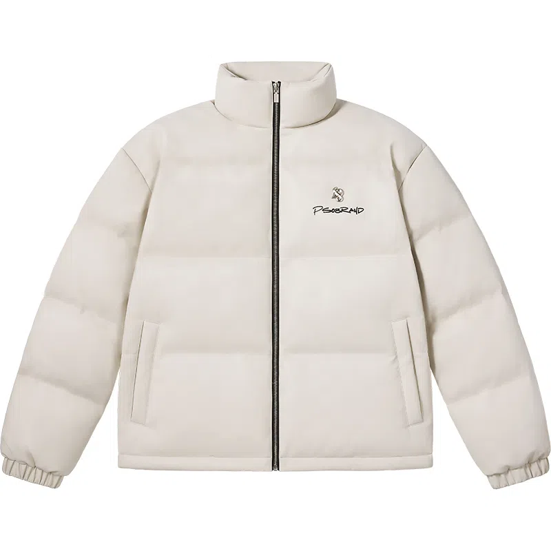 PSO Brand Logo Studded Down Jacket