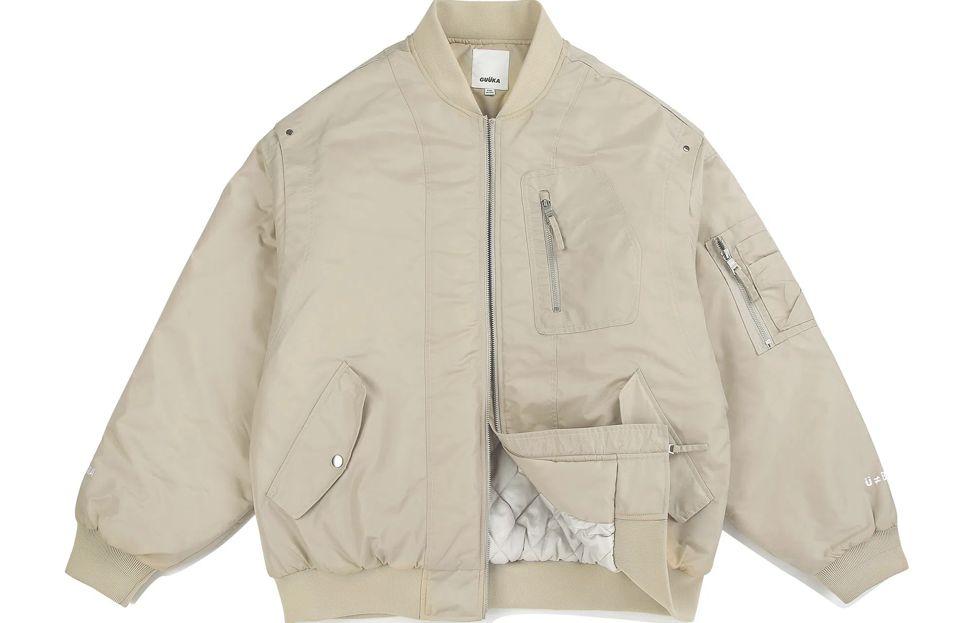 Guuka MA-1 Jacket Black